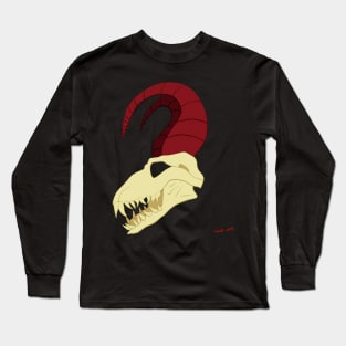 Hellhound Skull Long Sleeve T-Shirt